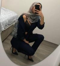 Türbanlı Escort Bahar Göz Kamaştıran Tutkulu Bayan